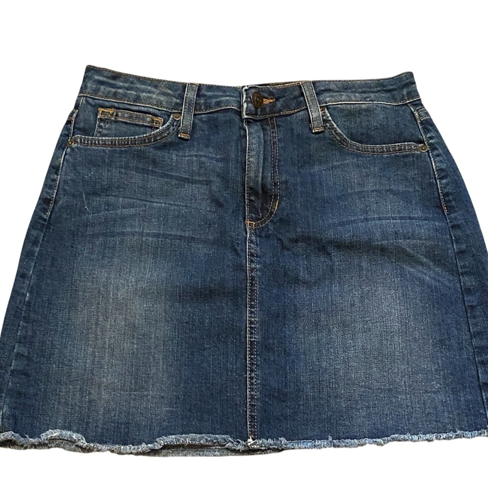 Just Black Cute Denim Skirt Small
